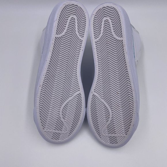 Nike Blazer Mid ' 77 White / Blue Womens Shoes - Picture 6 of 8